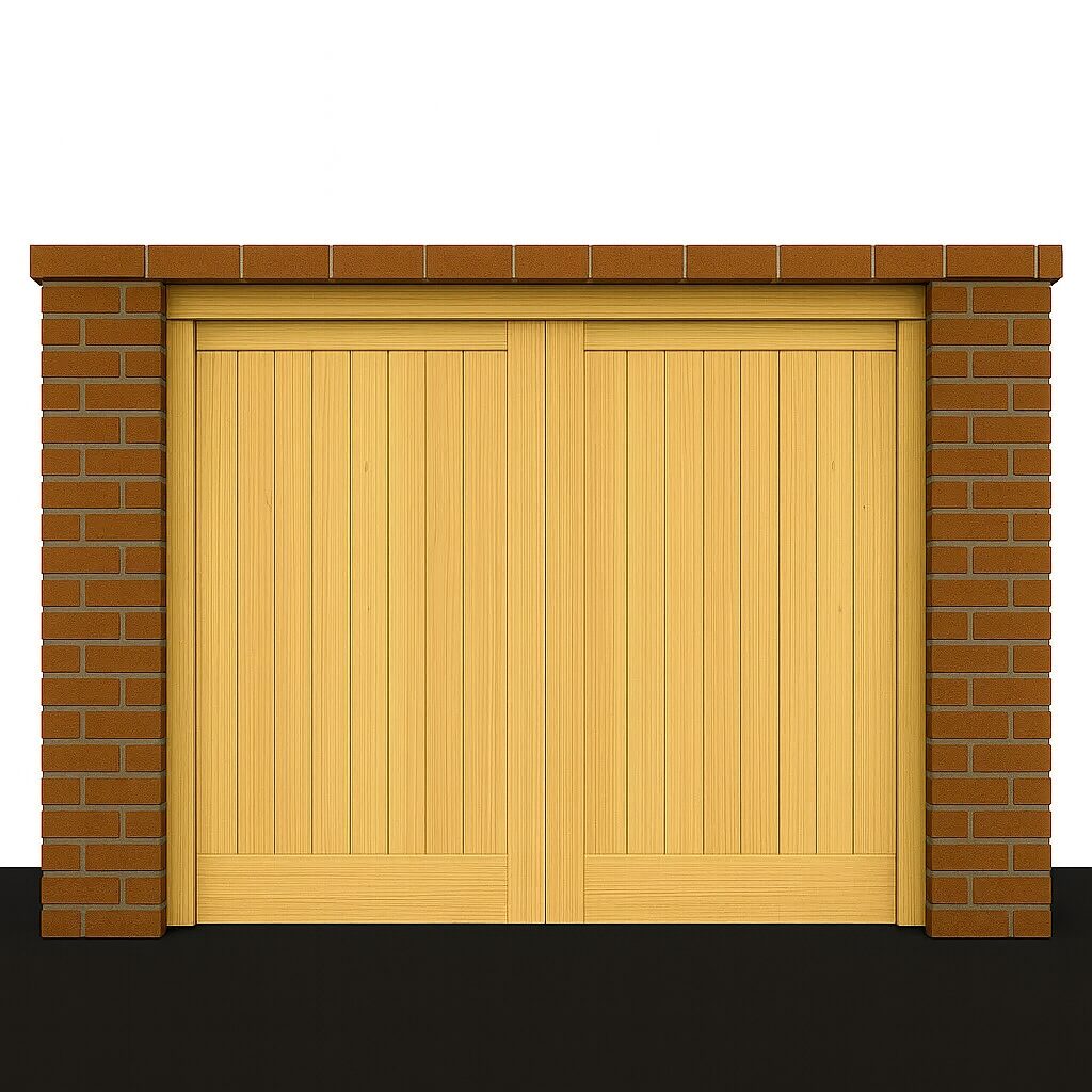 Oxford Wooden Insulated Garage Door