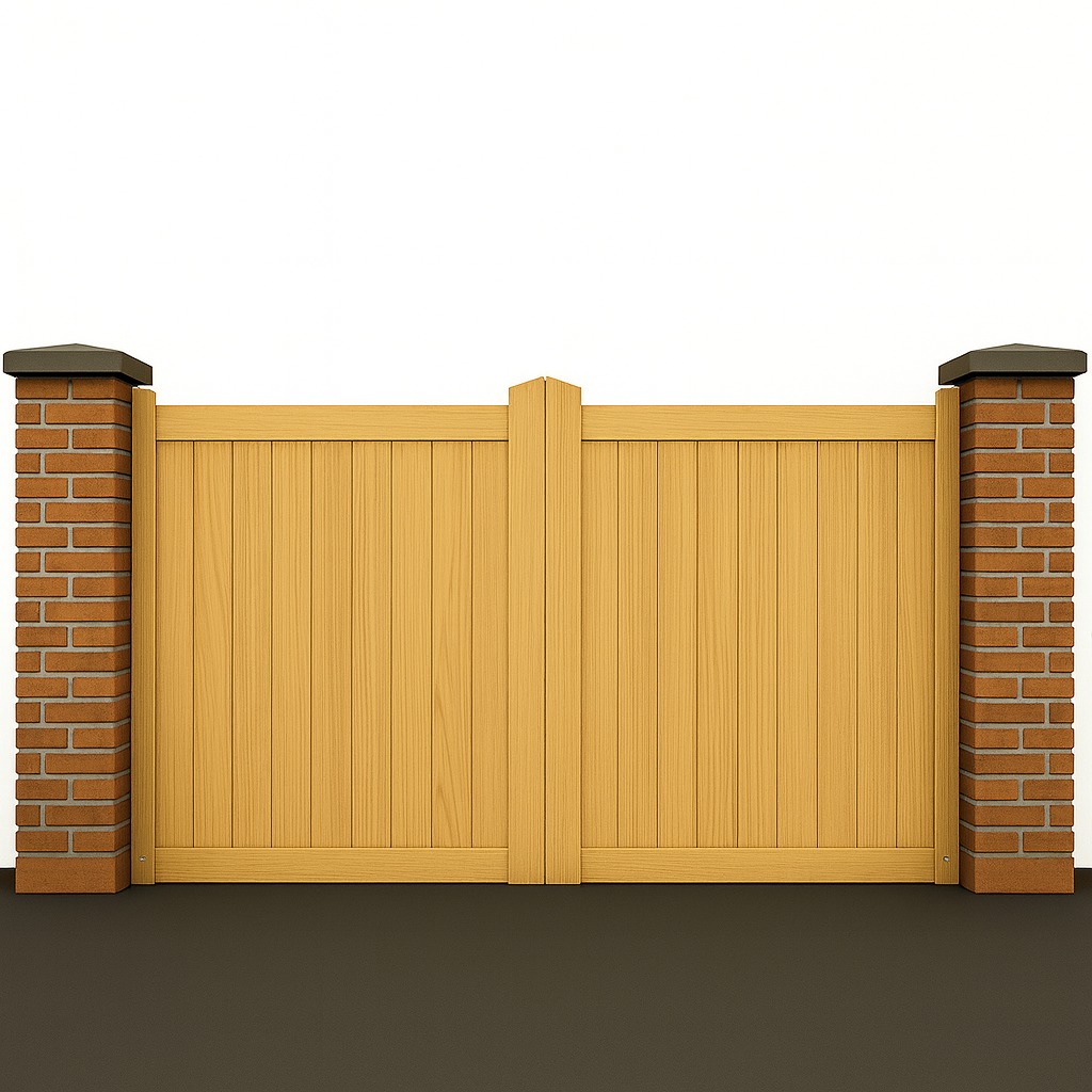 Oxford Wooden Driveway Gates