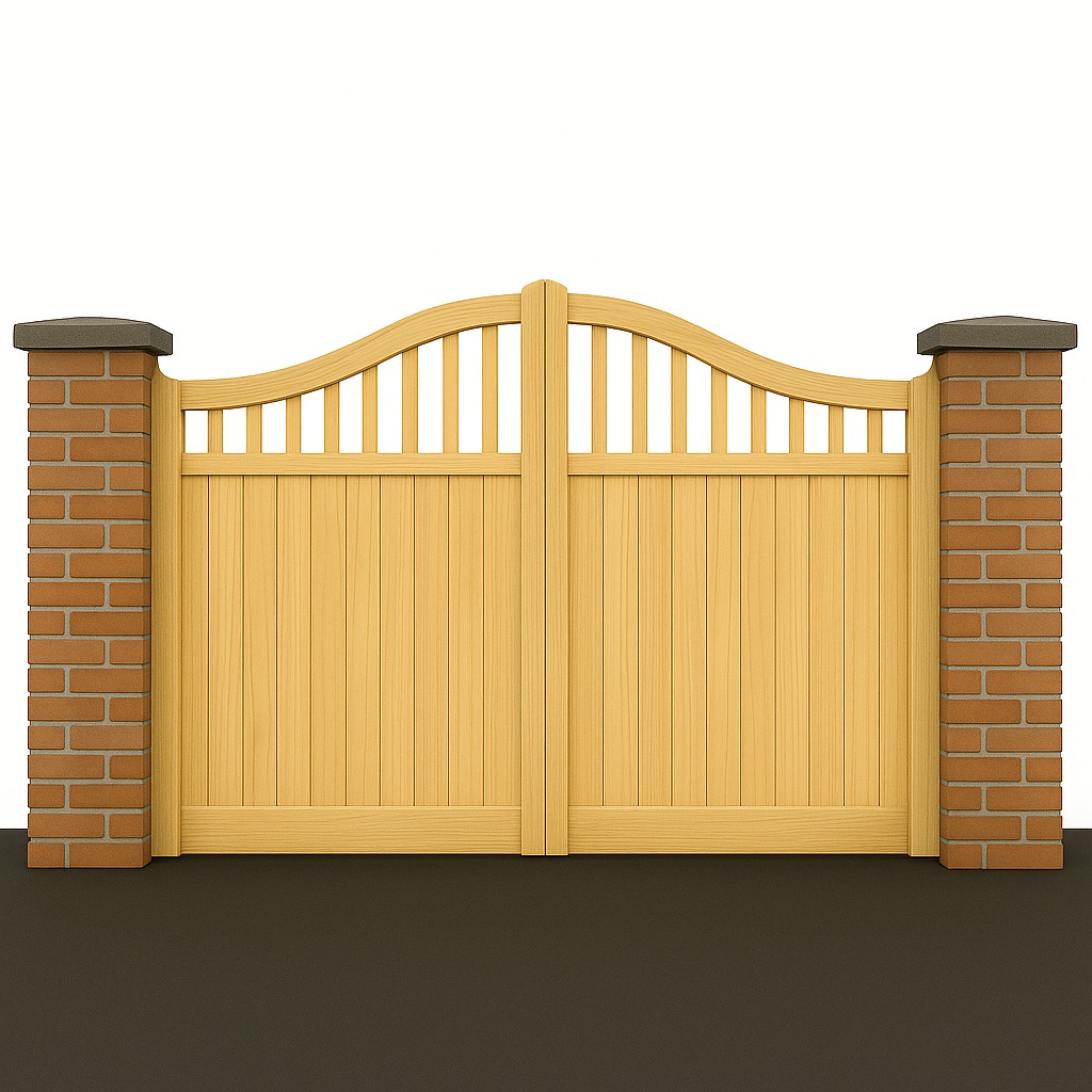 Suffolk Wooden Driveway Gates