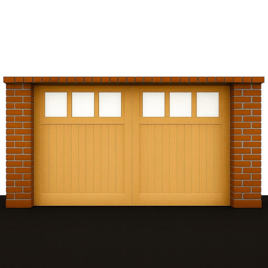Canterbury Wooden Garage Doors